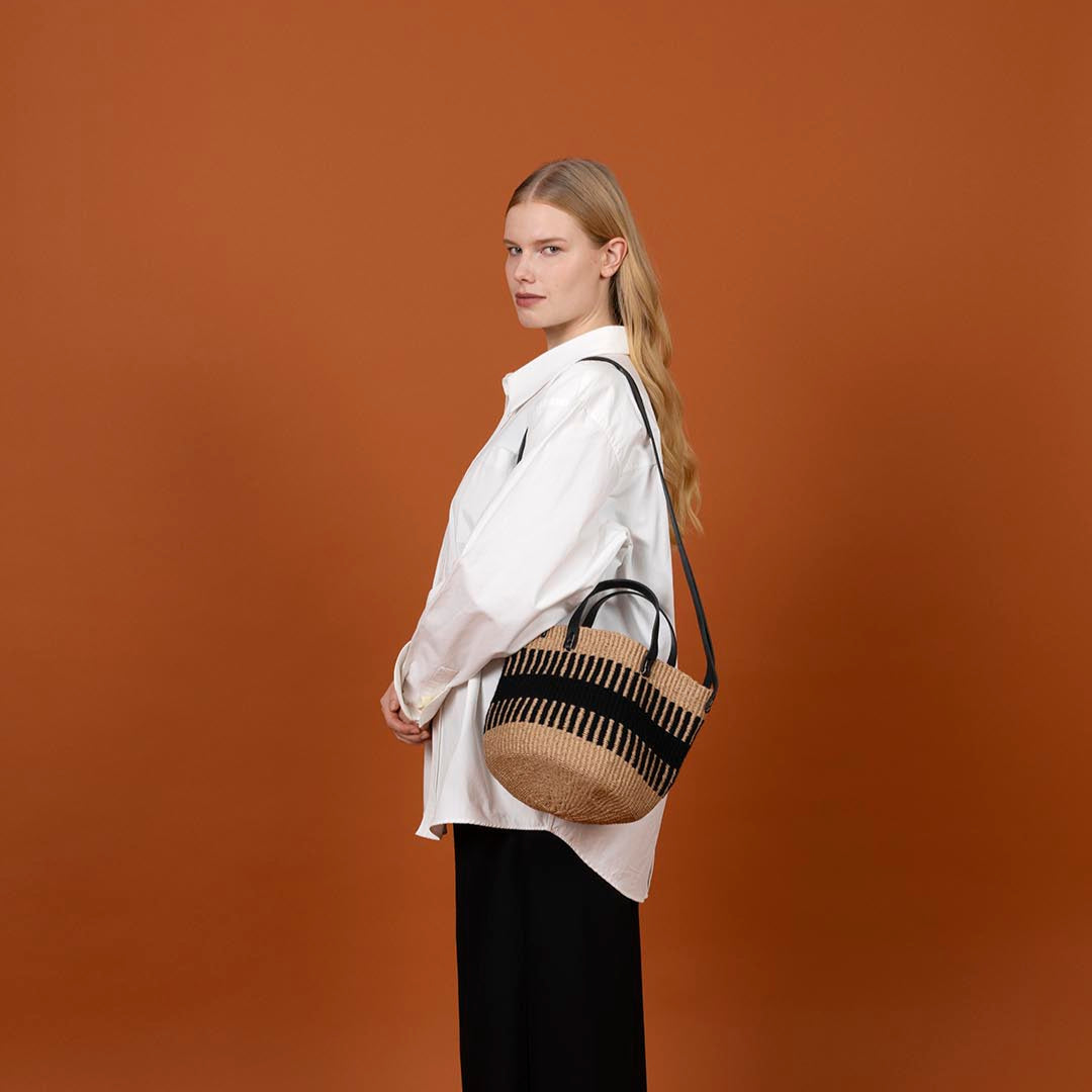 MIFUKO PAMBA SHOPPER BASKET