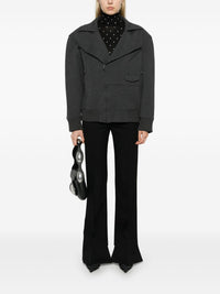NORMA KAMALI OVERSIZED MOTO JACKET