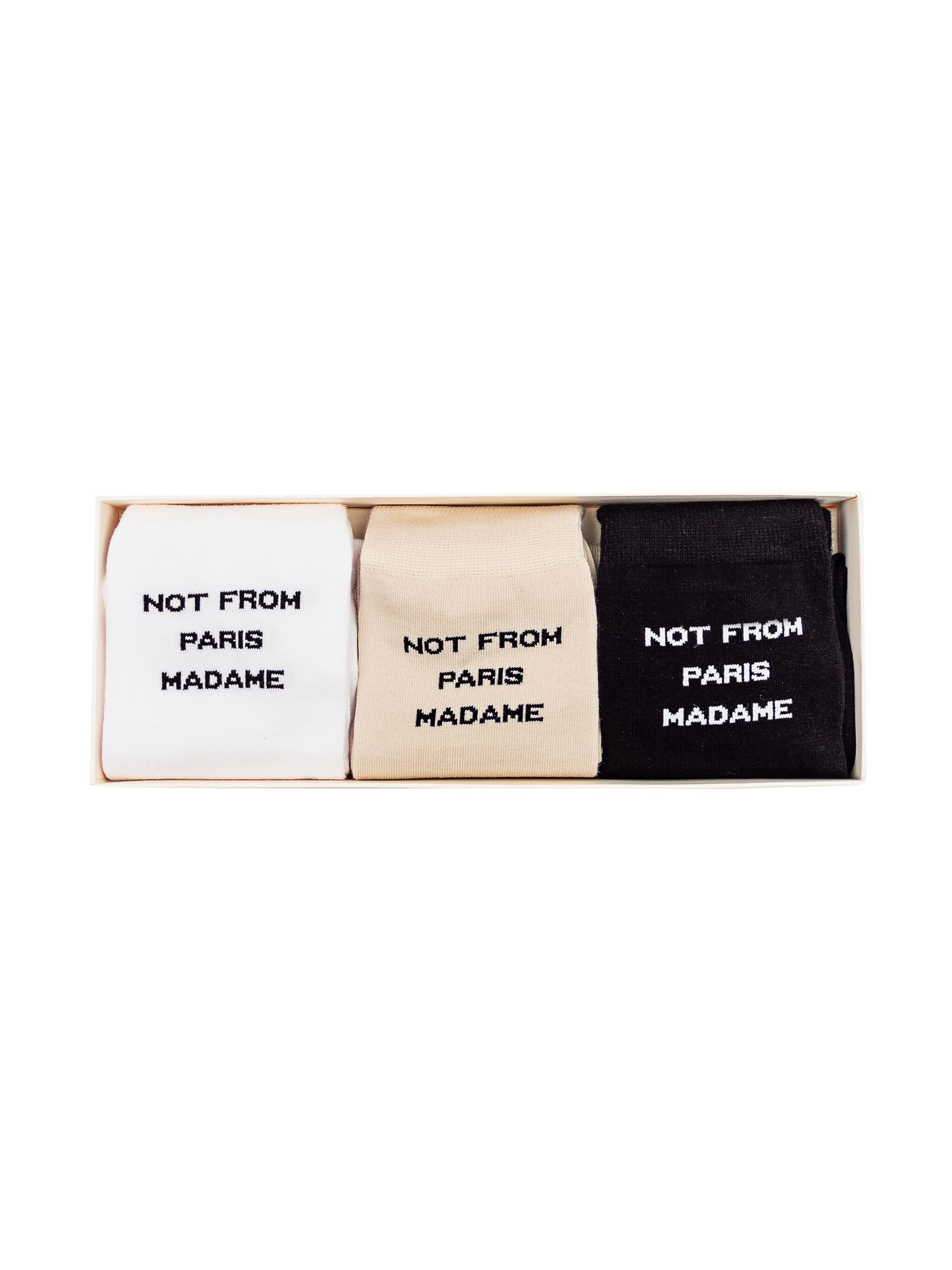 DRÔLE DE MONSIEUR SLOGAN SOCKS