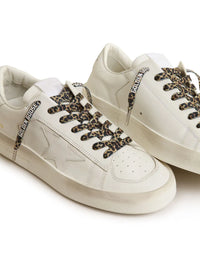GOLDEN GOOSE LEOPARD LACES