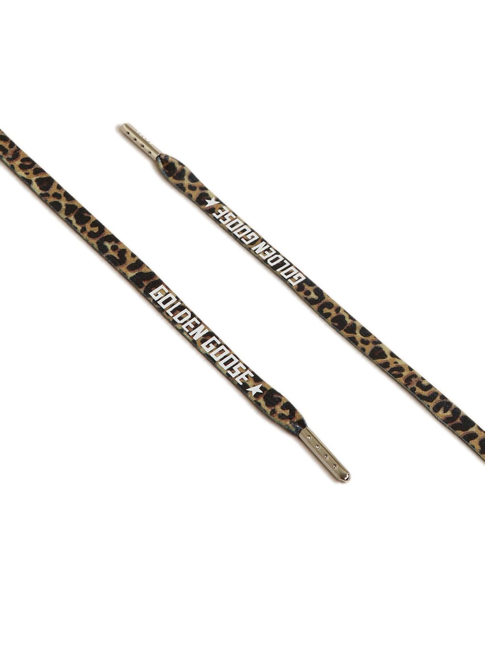 GOLDEN GOOSE LEOPARD LACES