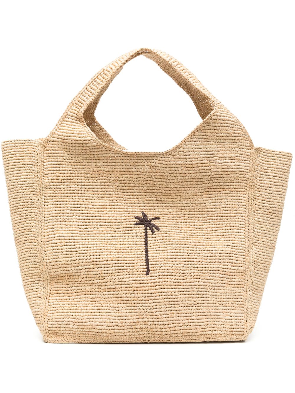 MANEBI RAFFIA MAXI TOTE