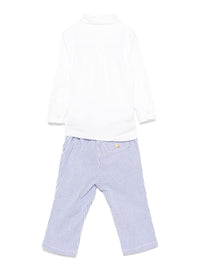POLO RALPH LAUREN TROUSERS AND SHIRT SET