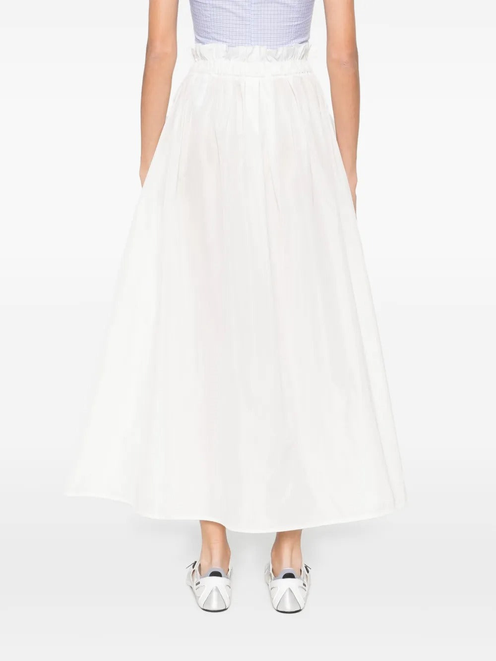 HERNO TAFFETA SKIRT