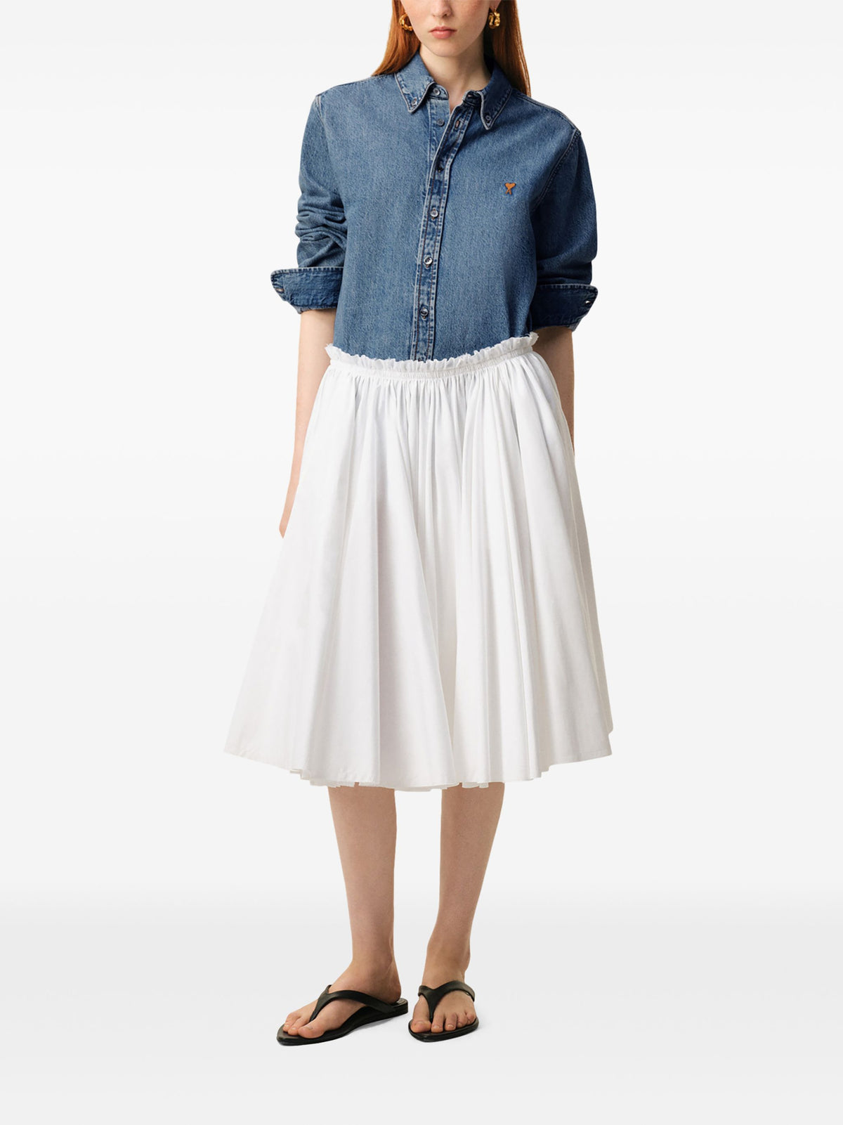 AMI PARIS ADC DENIM SHIRT