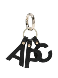 A.P.C. LETTERING KEYRING