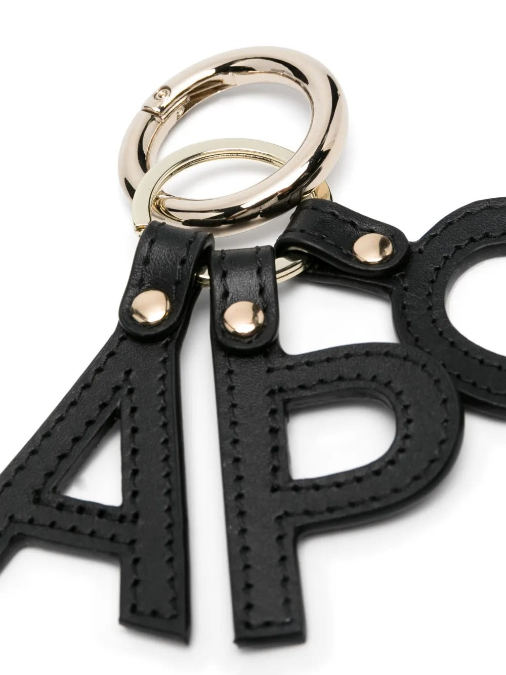 A.P.C. LETTERING KEYRING