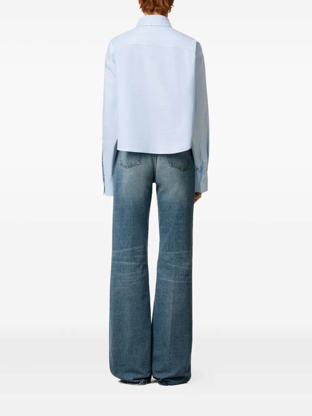 AMI PARIS ADC CROPPED SHIRT