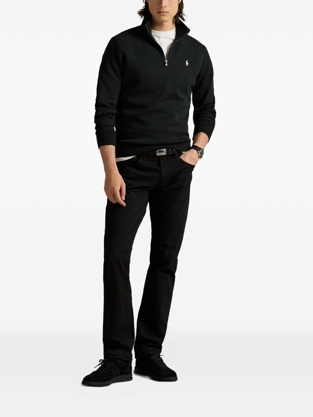 POLO RALPH LAUREN HALF ZIP SWEAT