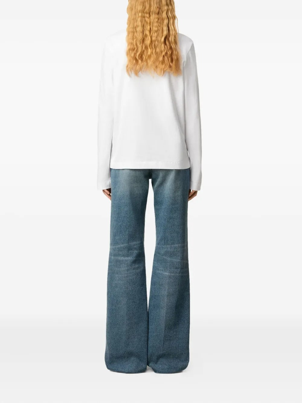 AMI PARIS RED ADC L/S T-SHIRT