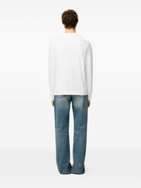 AMI PARIS RED ADC L/S T-SHIRT