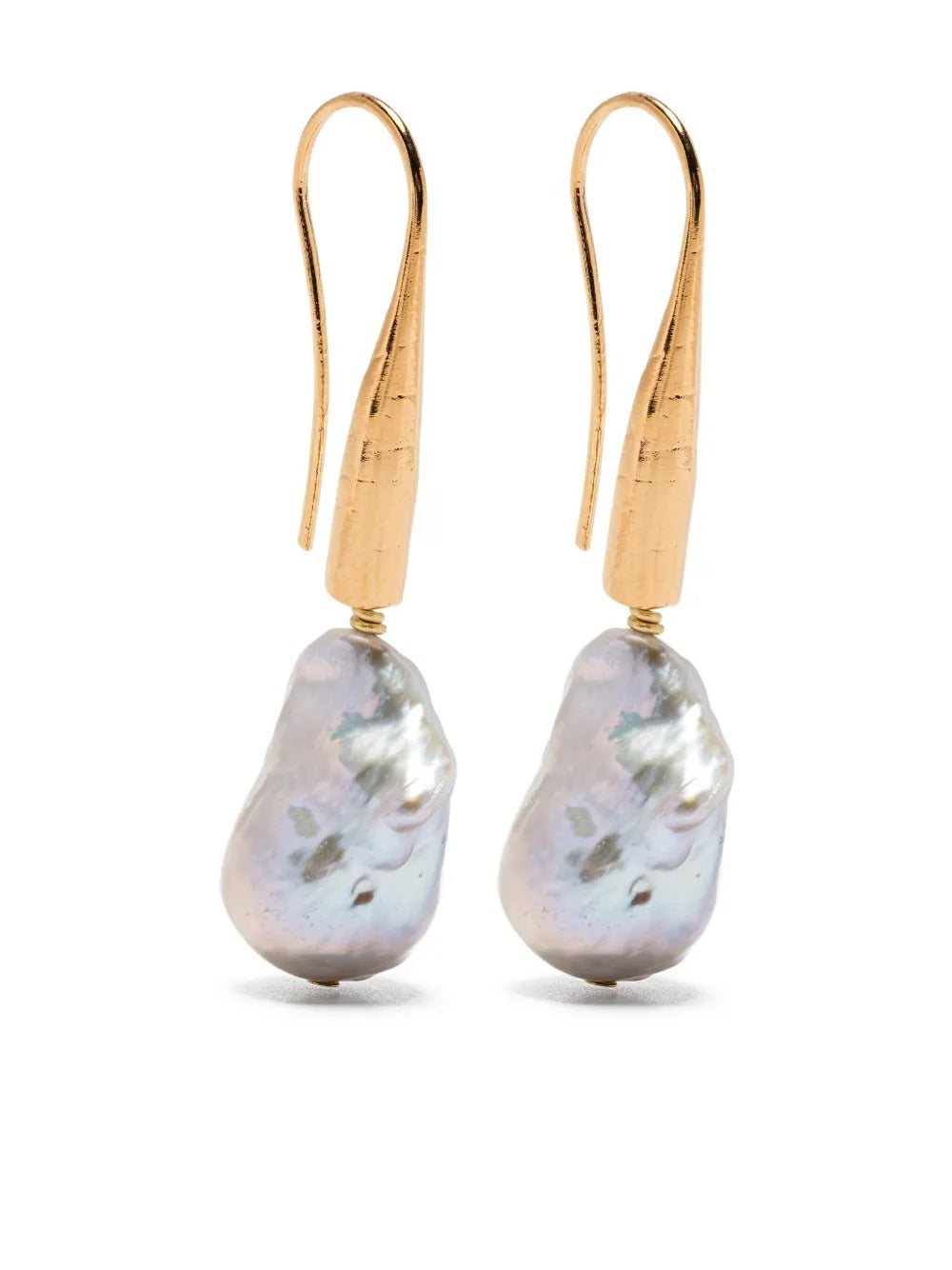 FORTE FORTE PENDENT SCULPTURE EARRINGS