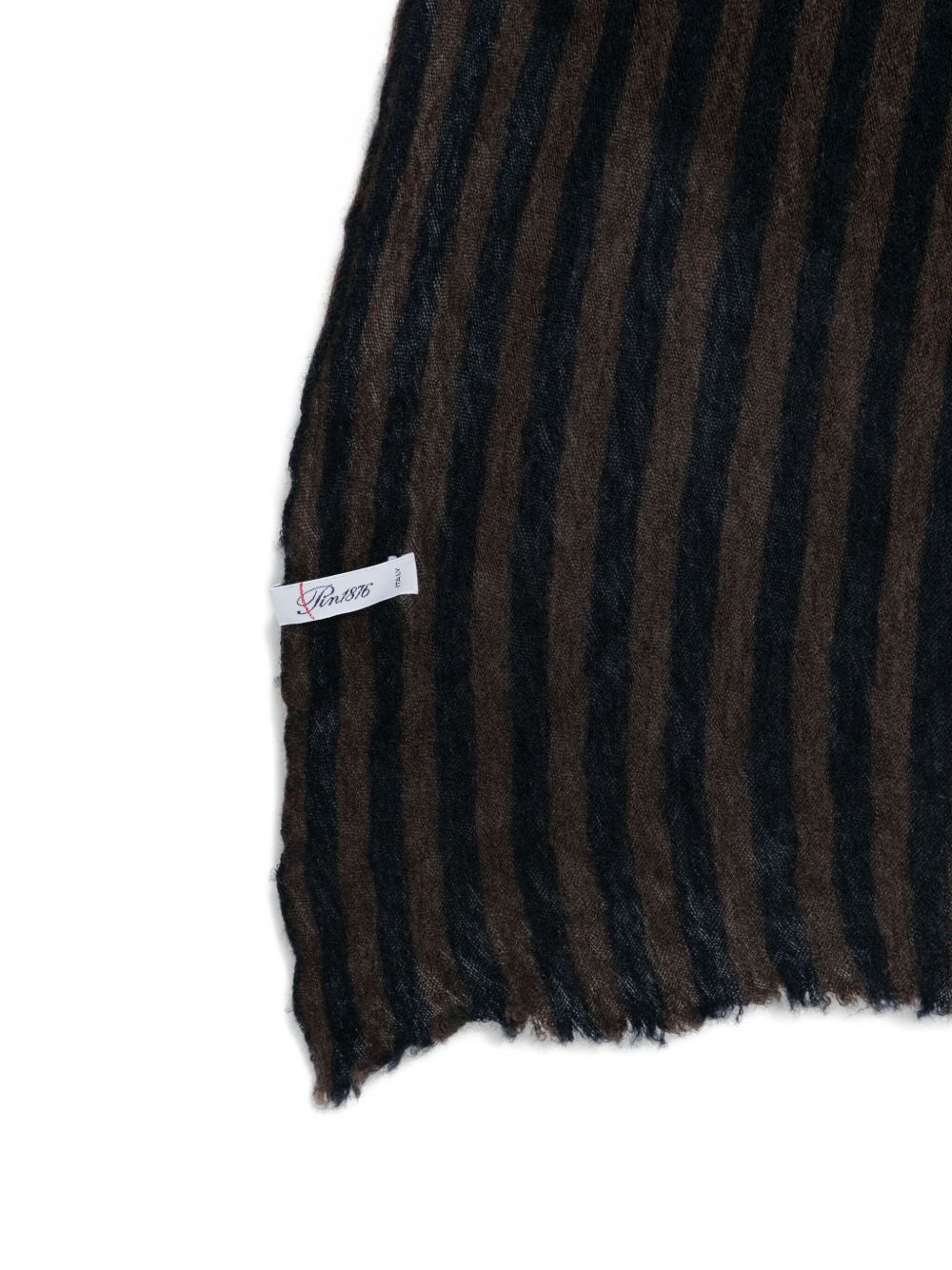 BOTTO GIUSEPPE STRIPED SCARF