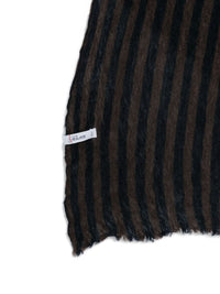 BOTTO GIUSEPPE STRIPED SCARF