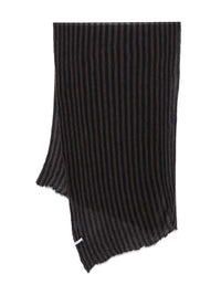 BOTTO GIUSEPPE STRIPED SCARF