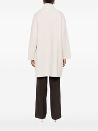 HARRIS WHARF LONDON RAGLAN CAPE BOILED WOOL