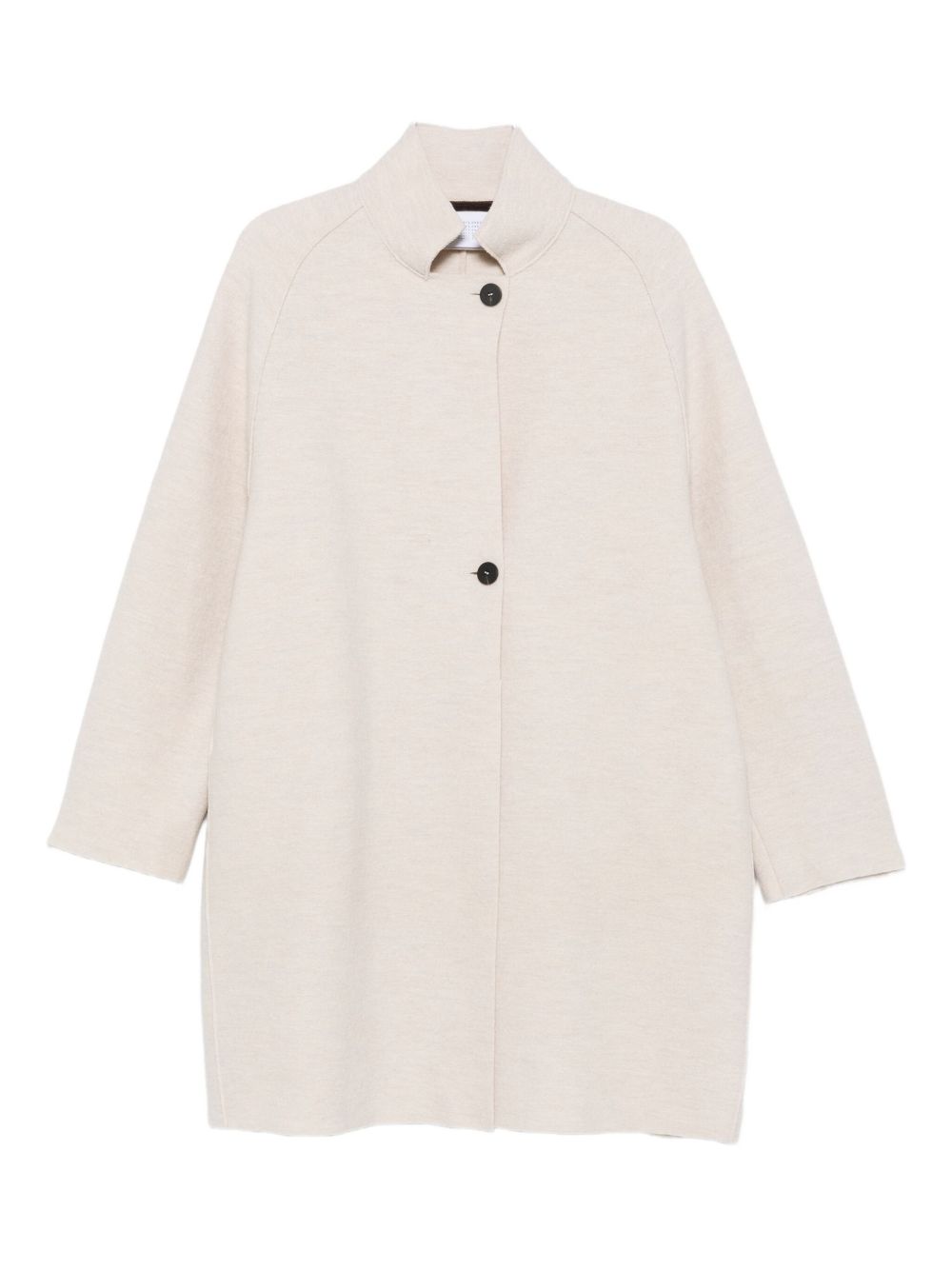 HARRIS WHARF LONDON RAGLAN CAPE BOILED WOOL
