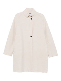 HARRIS WHARF LONDON RAGLAN CAPE BOILED WOOL