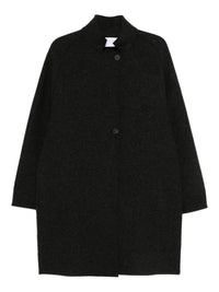HARRIS WHARF LONDON RAGLAN CAPE BOILED WOOL