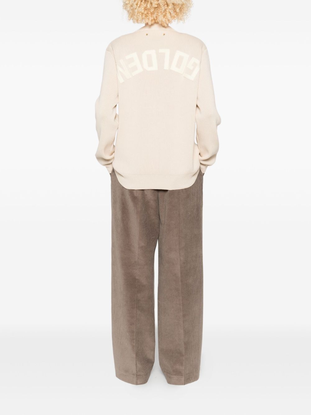 GOLDEN GOOSE LETTERING SWEATER