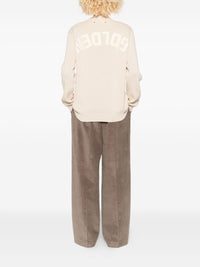 GOLDEN GOOSE LETTERING SWEATER
