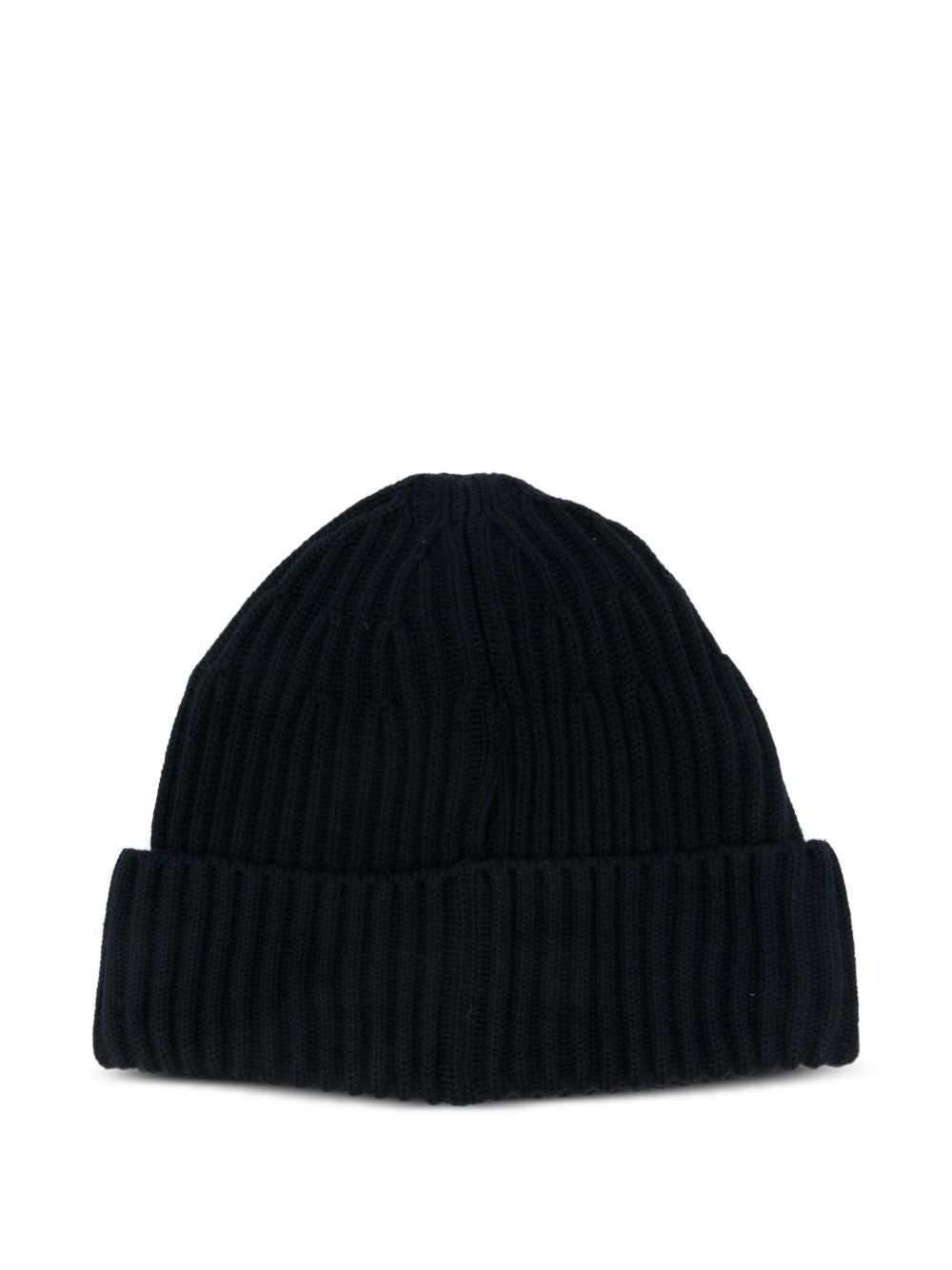 STONE ISLAND RIB KNIT BEANIE