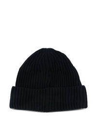 STONE ISLAND RIB KNIT BEANIE