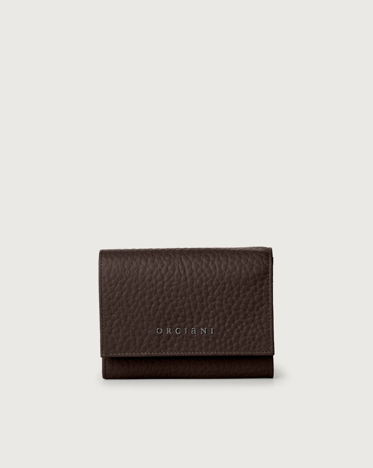ORCIANI SOFT SMALL LEATHER ENVELOPE WA