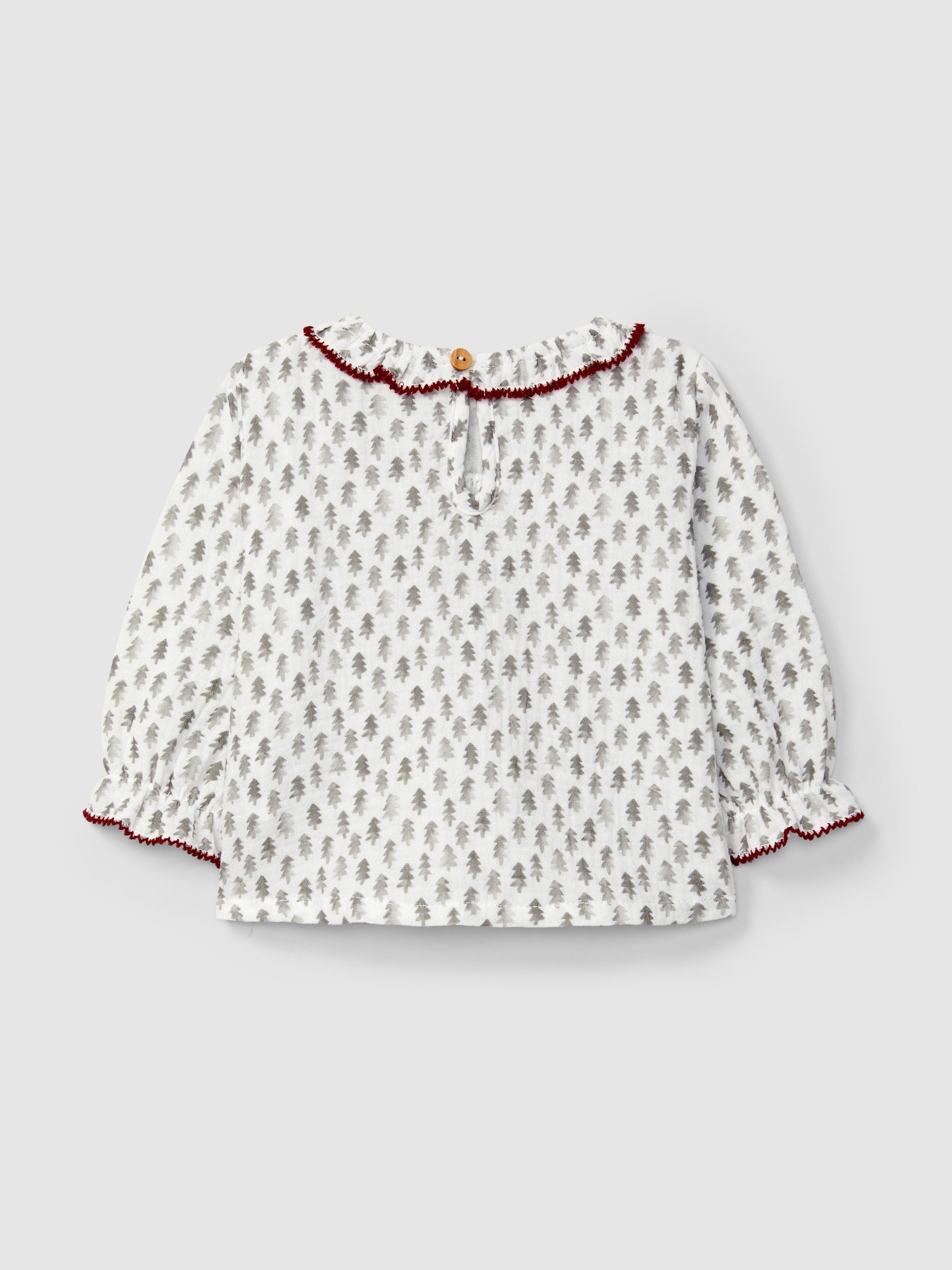 SNUG PRINT BLOUSE