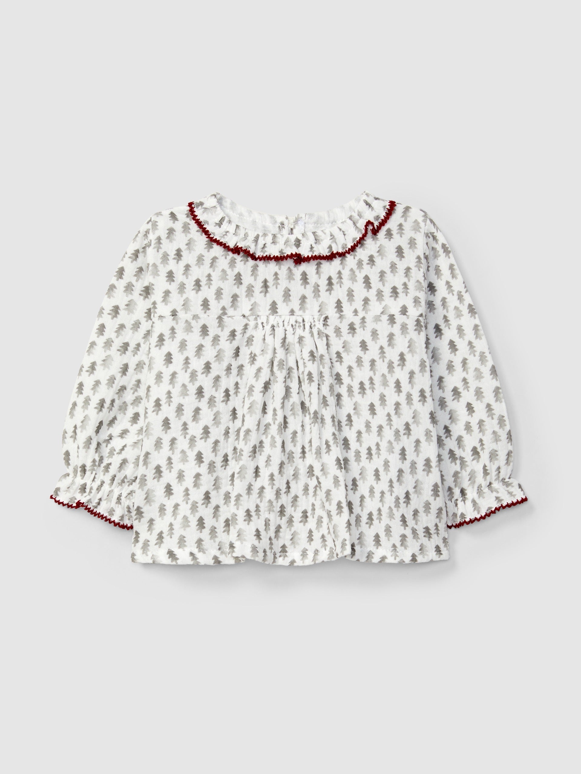 SNUG PRINT BLOUSE