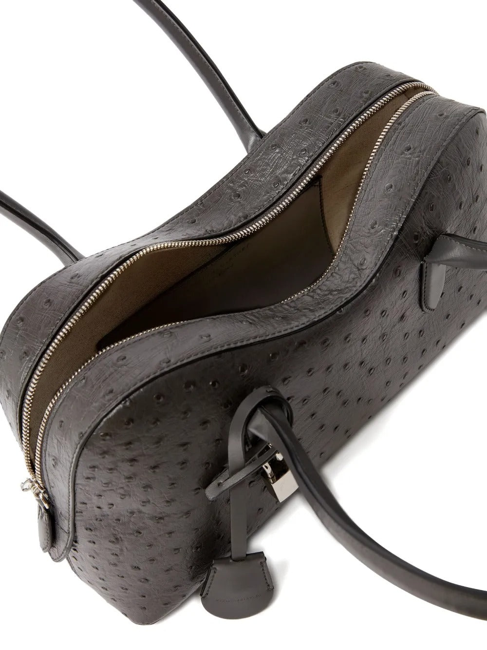 STELLA MC CARTNEY RYDER OSTRICH SHOULDER BAG