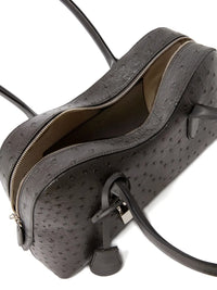 STELLA MC CARTNEY RYDER OSTRICH SHOULDER BAG