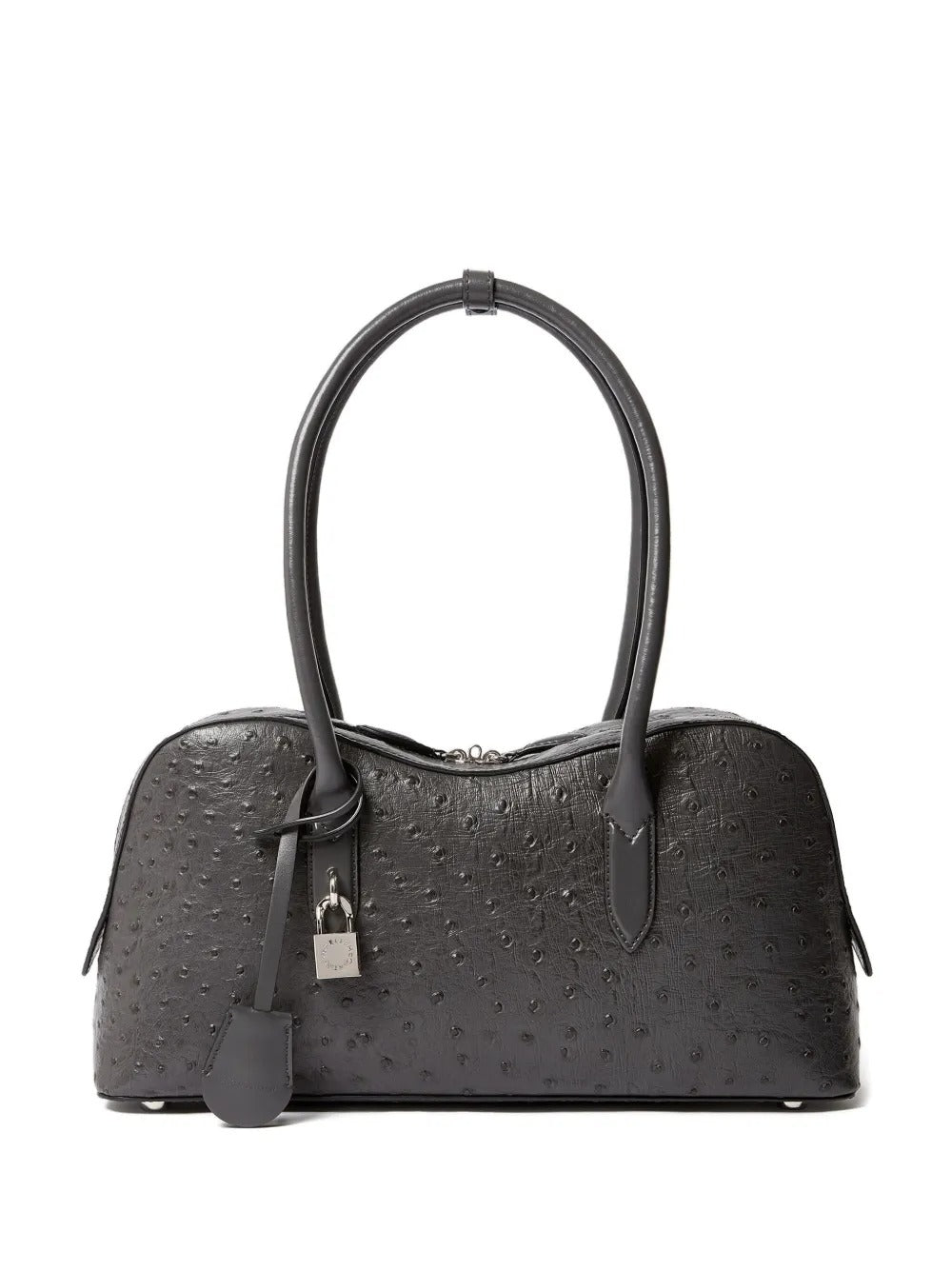 STELLA MC CARTNEY RYDER OSTRICH SHOULDER BAG