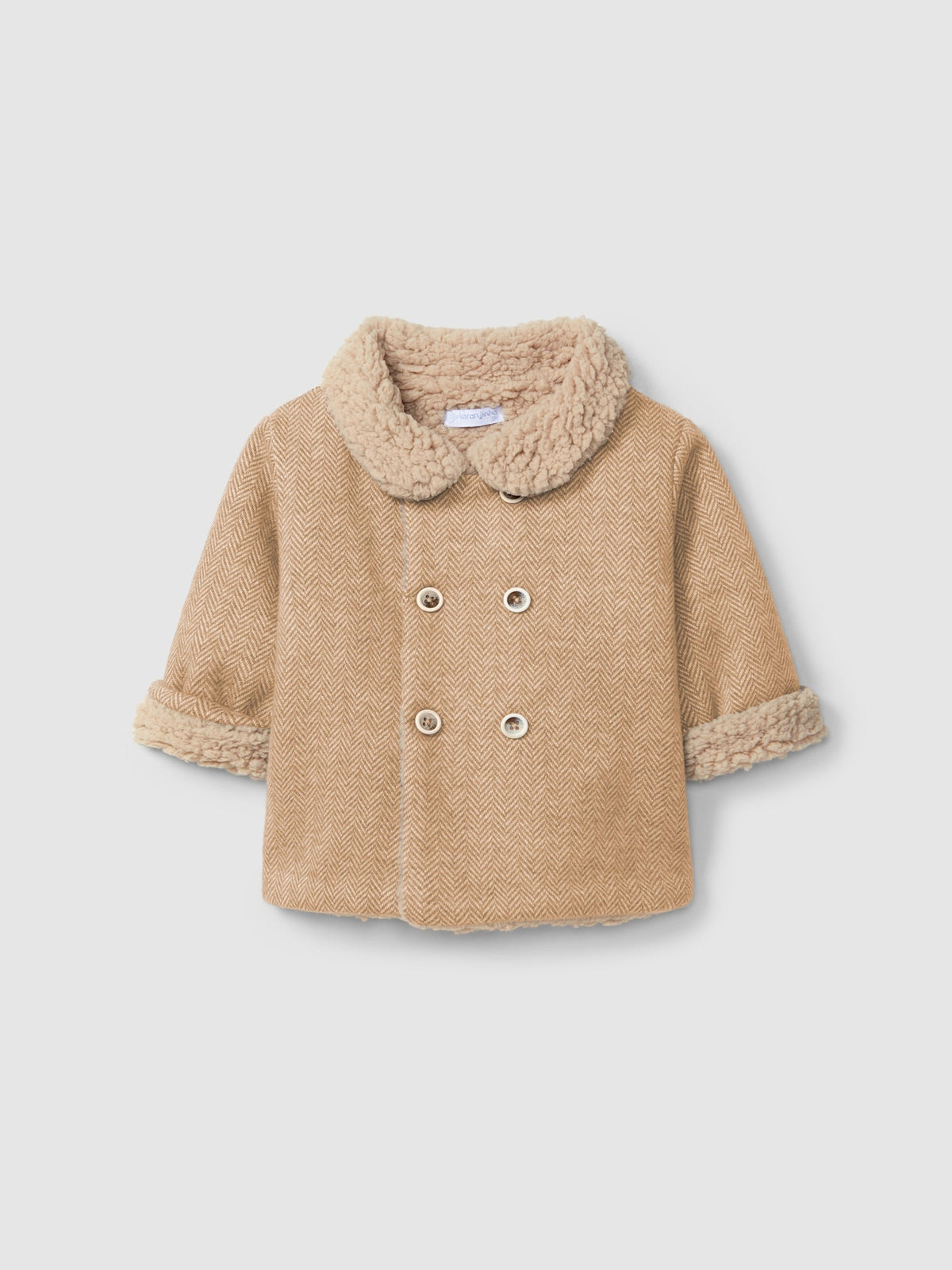 LARANJINHA HERRINGBONE COAT