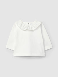LARANJINHA RUFFLED COLLAR SHIRT