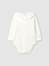 LARANJINHA RUFFLED COLLAR BODYSUIT