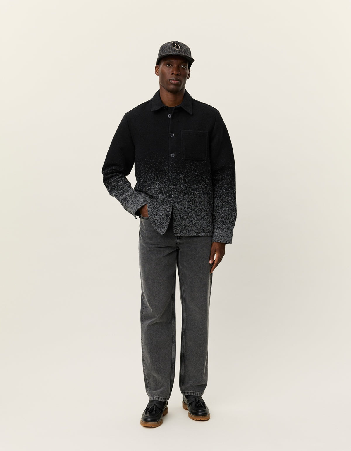 LES DEUX KALEB FADED OVERSHIRT