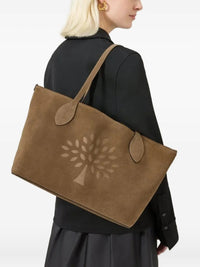 MULBERRY SUEDE TREE TOTE