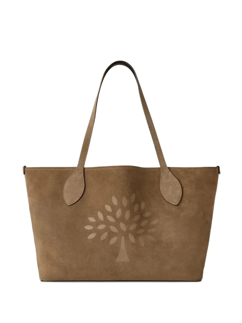 MULBERRY SUEDE TREE TOTE