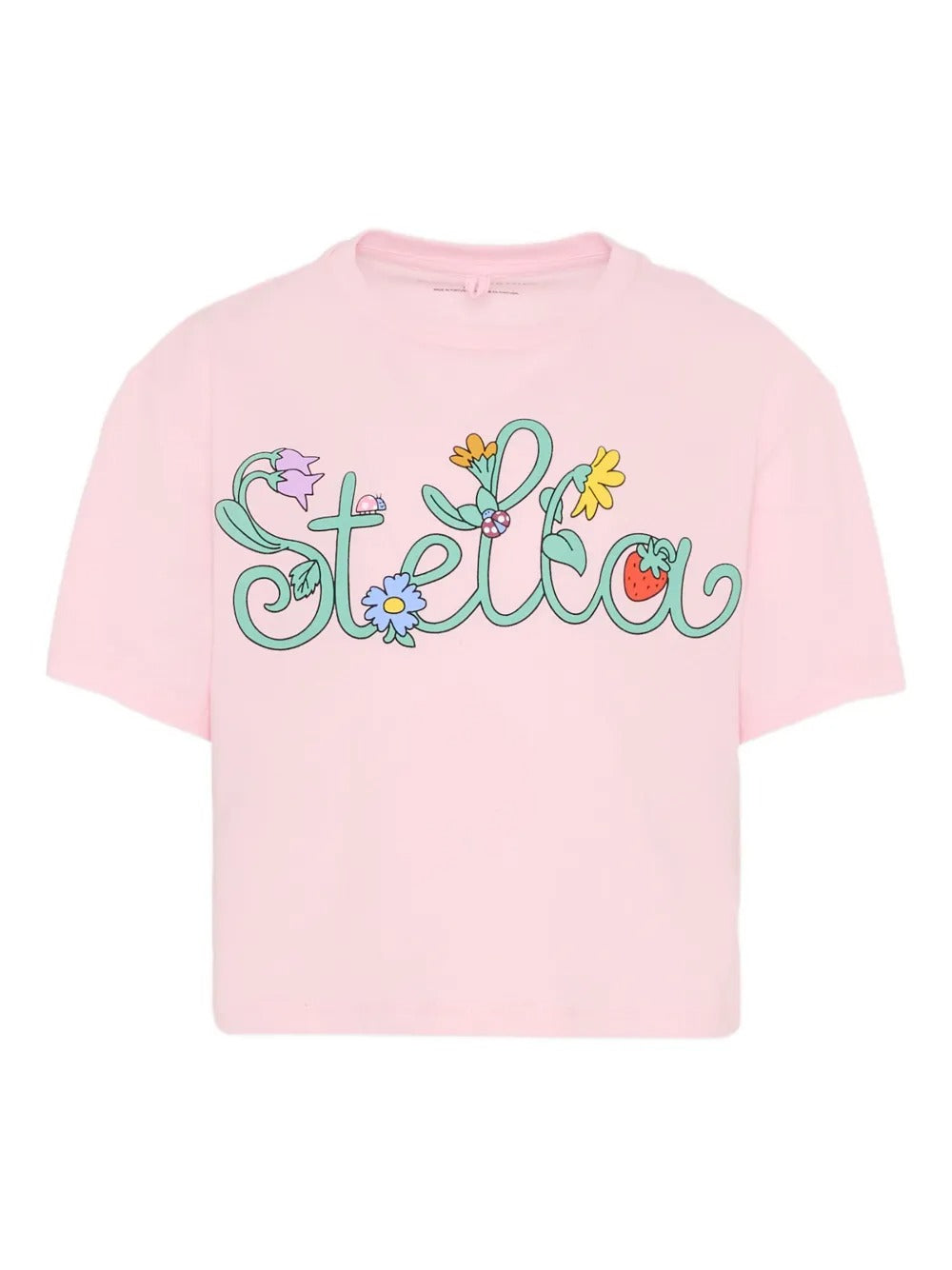 STELLA MC CARTNEY VINE CROPPED T-SHIRT
