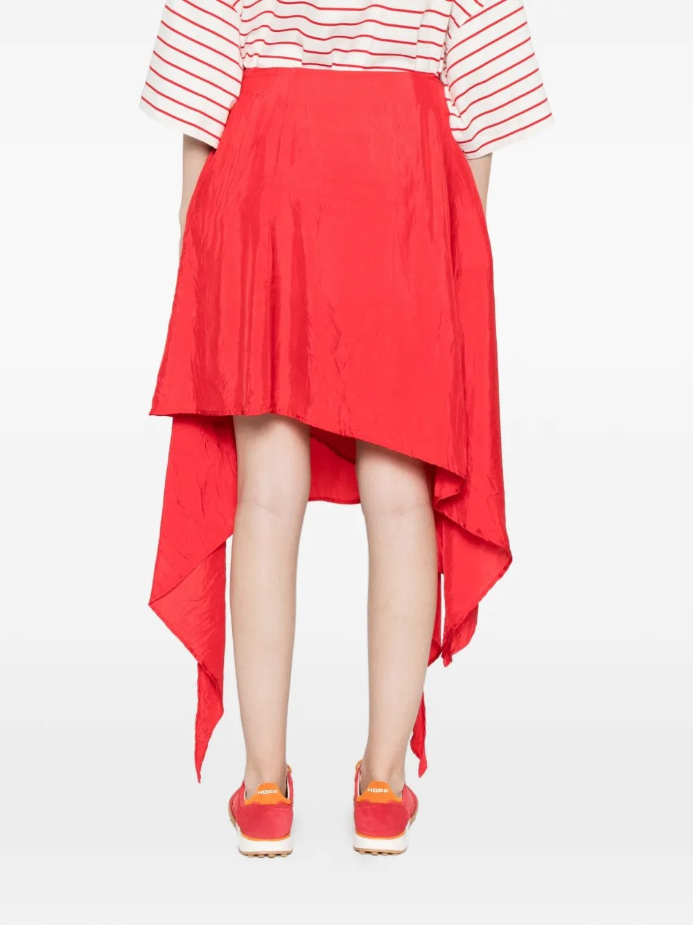 PLAN C ASYMMETRIC SKIRT