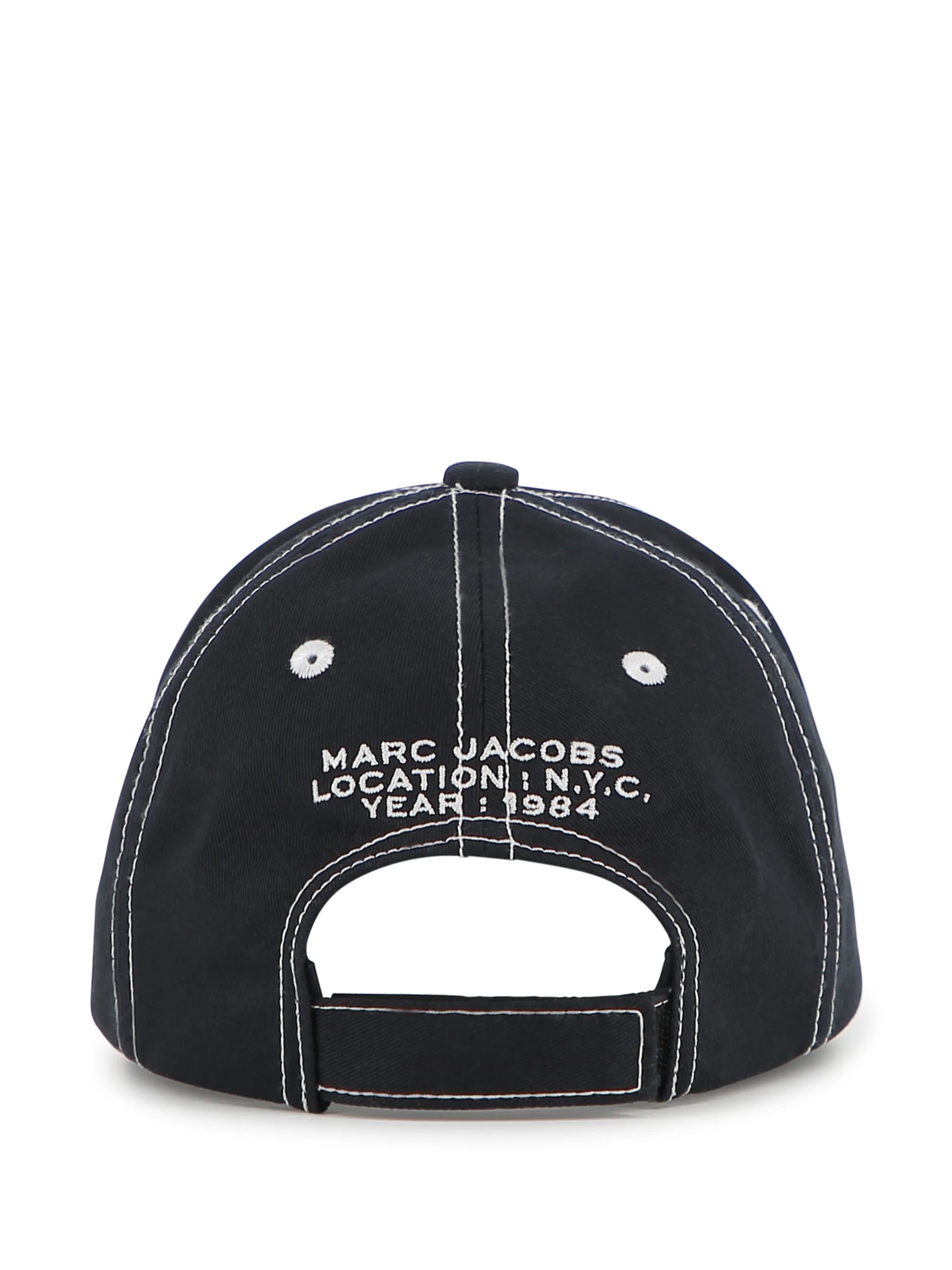 MARC JACOBS LOGO BASEBALL CAP