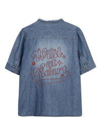 ZADIG & VOLTAIRE DENIM SHIRT
