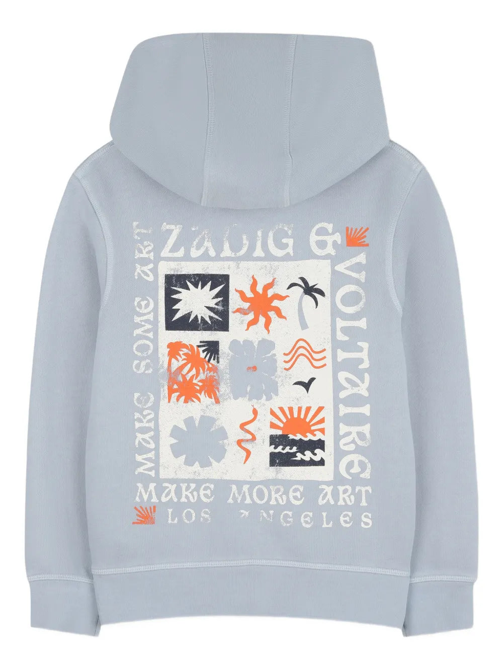 ZADIG & VOLTAIRE ZIP UP HOODIE