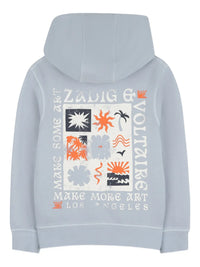 ZADIG & VOLTAIRE ZIP UP HOODIE