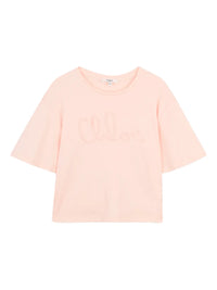 CHLOE-CHLOE LOGO T-SHIRT