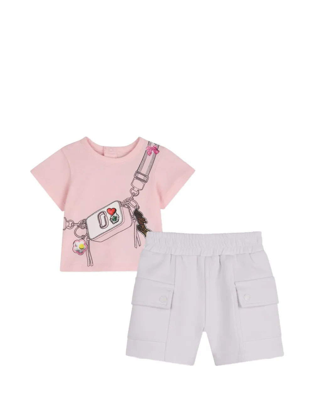 MARC JACOBS SET TEE+SHORTS
