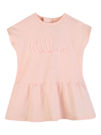 CHLOE-CHLOE LOGO DRESS