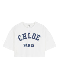 CHLOE-CHLOE LOGO T-SHIRT