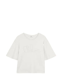 CHLOE-CHLOE LOGO T-SHIRT
